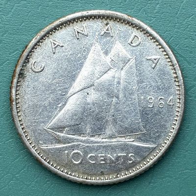 Canada - Coin 10 cents 1964