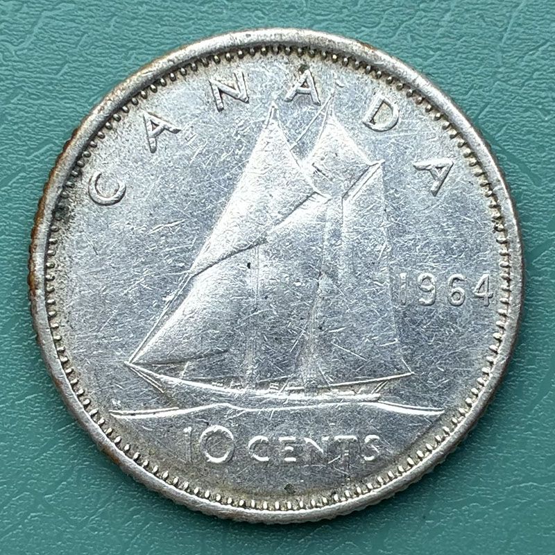 Canada - Coin 10 cents 1964