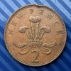 Gran Bretaña - Moneda 2 Peniques 1971