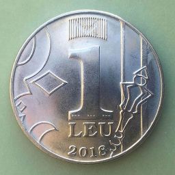Moldavia - Moneda 1 Leu 2018