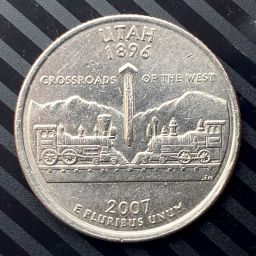 United States - Coin 25 cents 2007 P - Utah