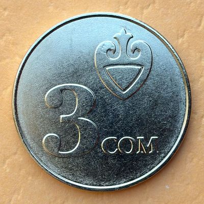 Kirguistán - Moneda 3 Som 2008