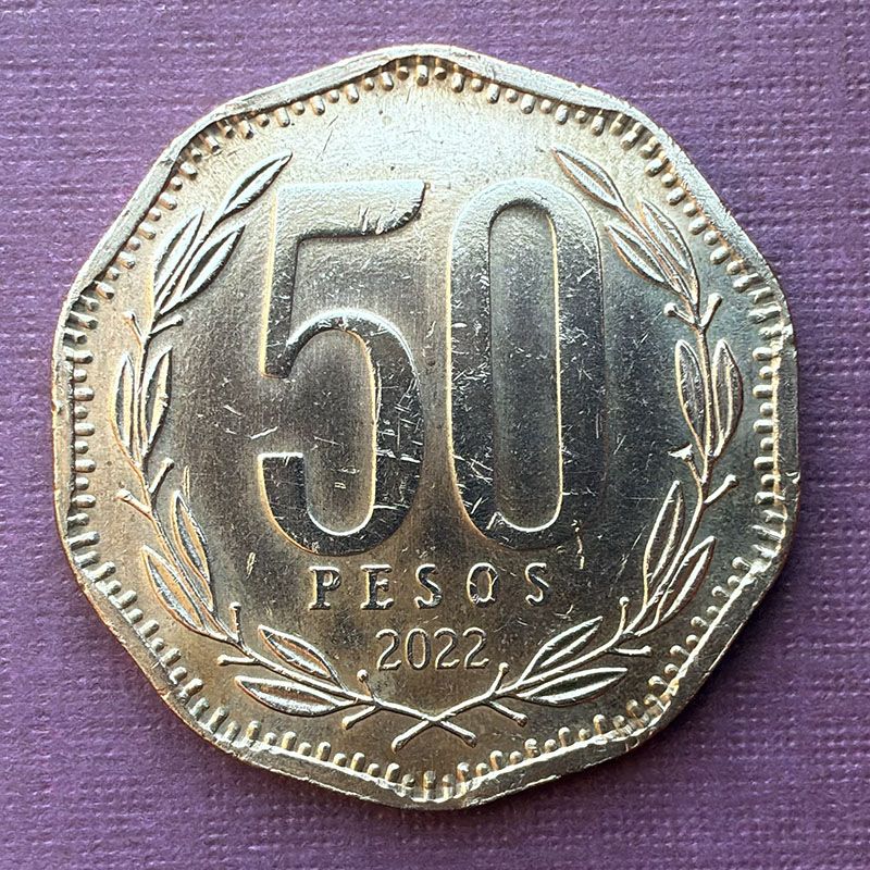 Chile - Coin 50 Pesos 2022