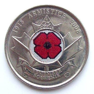 Canada - Coin 25 cents 2004...
