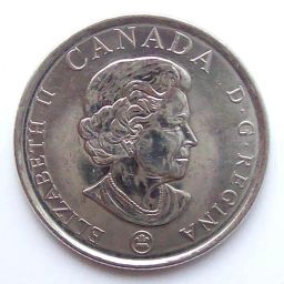 Canadá - Moneda 25 centavos 2004 - Día del Recuerdo