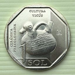 Perú - Coin 1 Sol 2025 -  Vicús culture