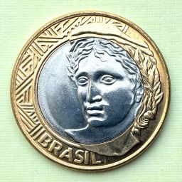 Brasil - Moneda 1 Real 2008