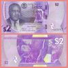 Belice - Billete 2 Dólares 2025