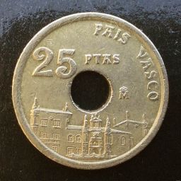 Spain - Coin 25 Pesetas 1993 (Pais Vasco)