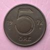 Suecia - Moneda 5 Öre 1972