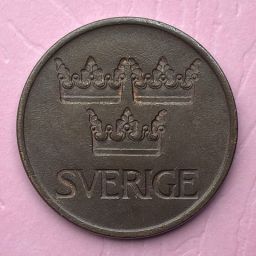 Sweden - Coin 5 Öre 1972