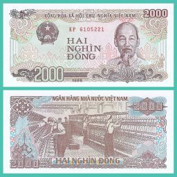 Vietnam - Billete 2.000 Dong 1988