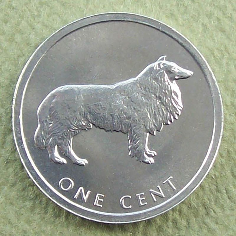 Cook - Coin 1 cent 2003 (Collie)