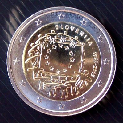 Slovenia - Coin 2 Euro 2015...