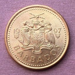 Barbados - Coin 1 cent 1997