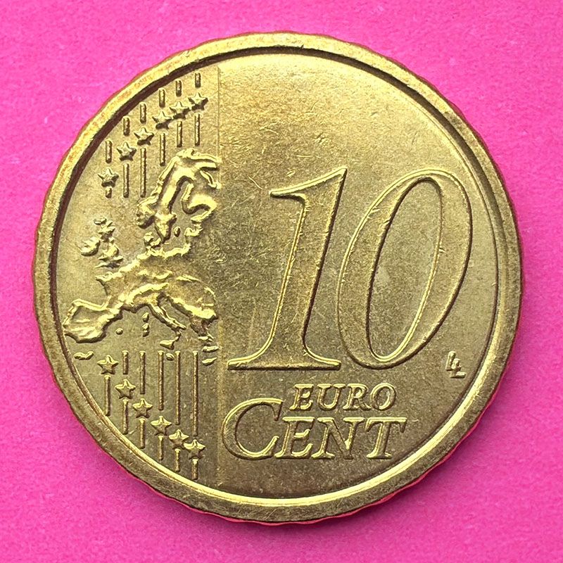 Italia - Moneda 10 centavos de Euro 2022