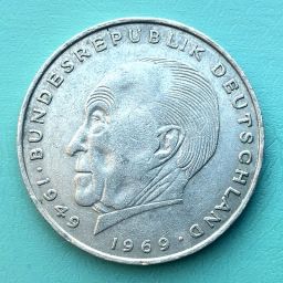 Alemania Federal - Moneda 2 Marcos 1973 (D)