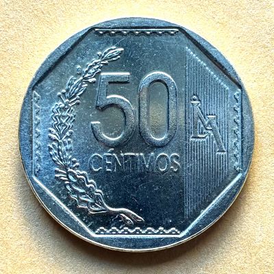 Peru - Coin 50 cents 2010