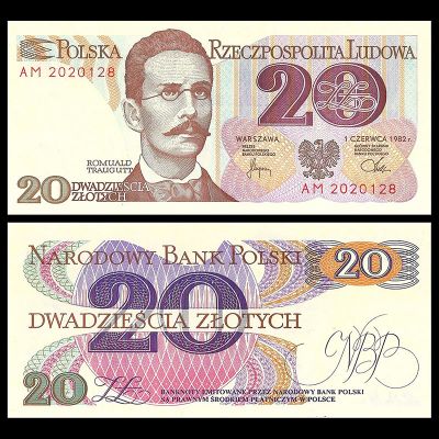 Polonia - Billete 20...