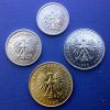 Poland - Coins lot 1, 2, 5 and 10 Zlotych 1990