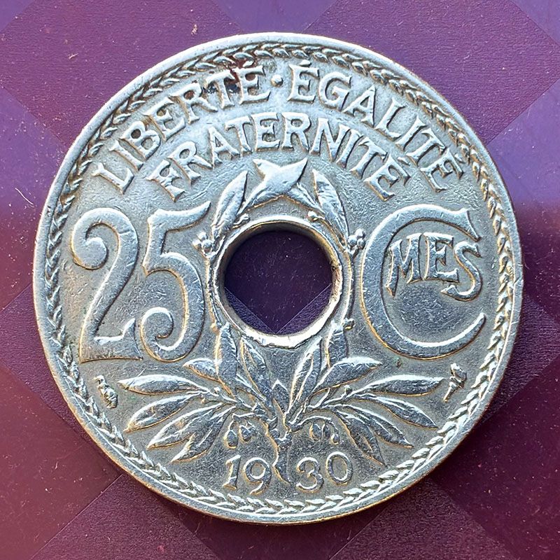 Francia - Moneda 25 céntimos 1930