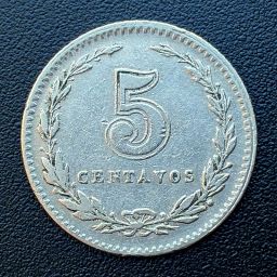 Argentina - Moneda 5 centavos Mon. Nac. 1935