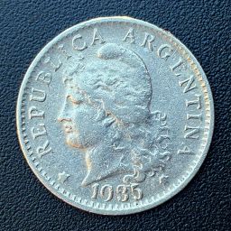 Argentina - Moneda 5 centavos Mon. Nac. 1935