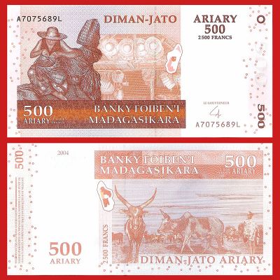 Madagascar - Banknote 500...