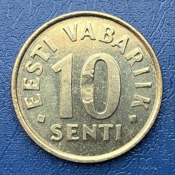Estonia - Coin 10 senti 1998