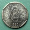 Francia - Moneda 2 Francos 1980
