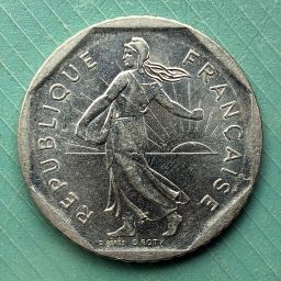 Francia - Moneda 2 Francos 1980