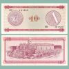 Cuba - Billete 10 Pesos 1985 (Certificado de divisa extranjera)