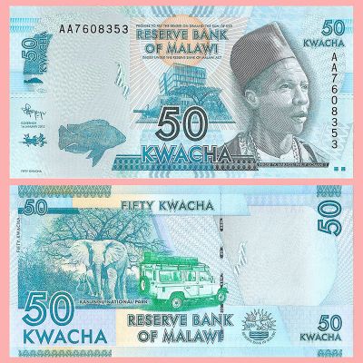 Malawi - Billete 50 Kwacha...