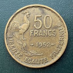 Francia - Moneda 50 Francos 1952