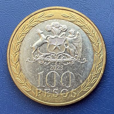 Chile - Moneda 100 Pesos 2023
