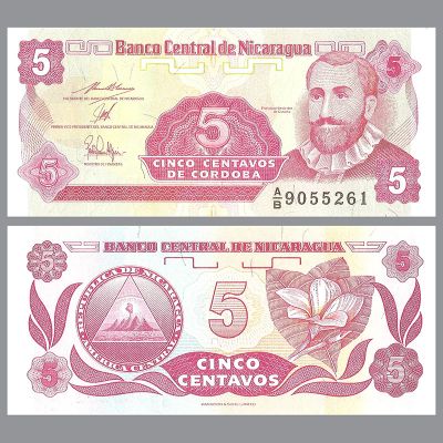 Nicaragua - Banknote 5...