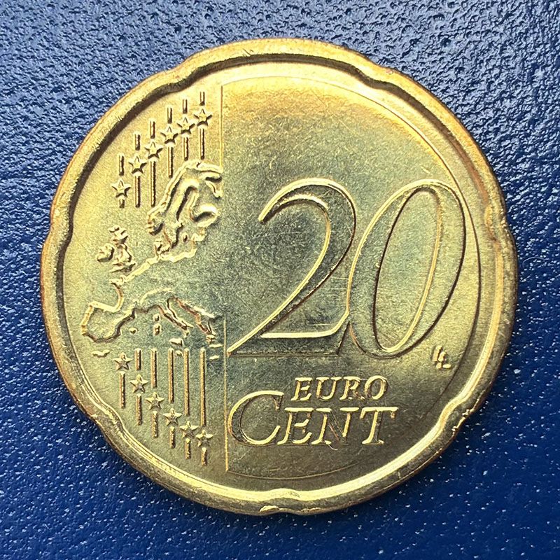 Netherlands - Coin 20 Eurocents 2010