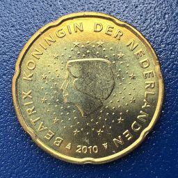 Netherlands - Coin 20 Eurocents 2010