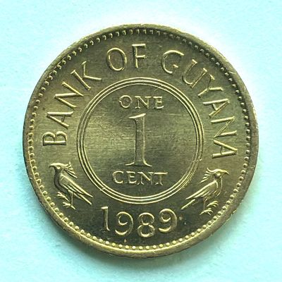 Guyana - Coin 1 cent 1989
