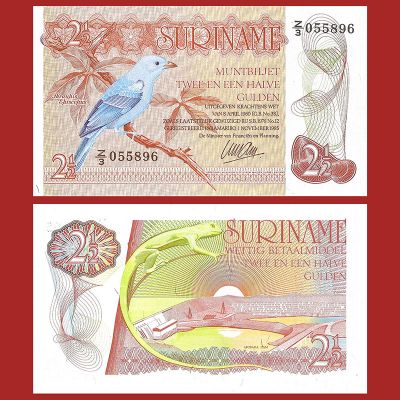 Suriname - Banknote 2 and...