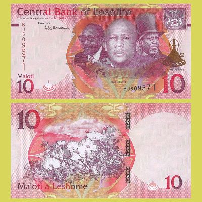 Lesoto - Billete 10 Maloti...