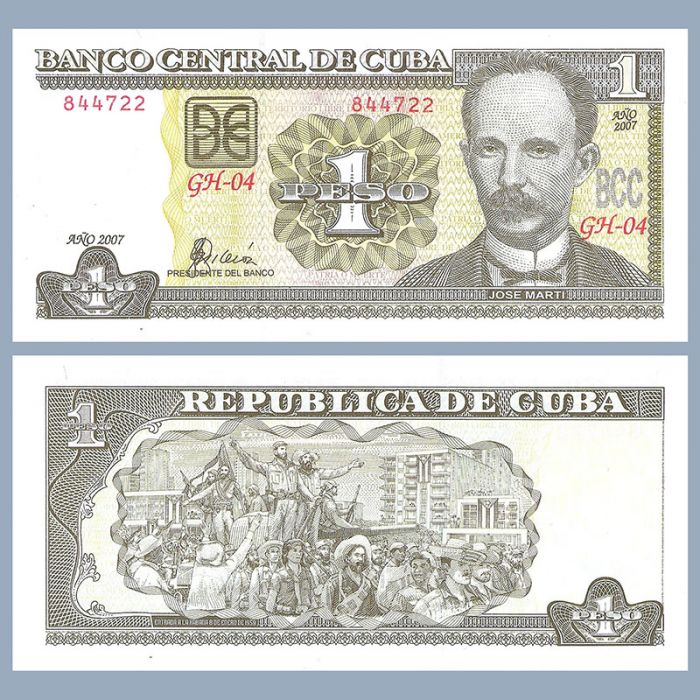 Cuba - Banknote 1 Peso 2007