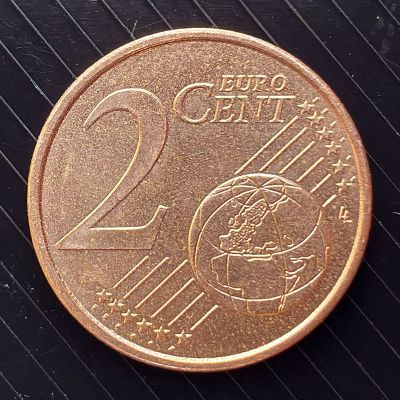 Francia - Moneda 2 centavos...