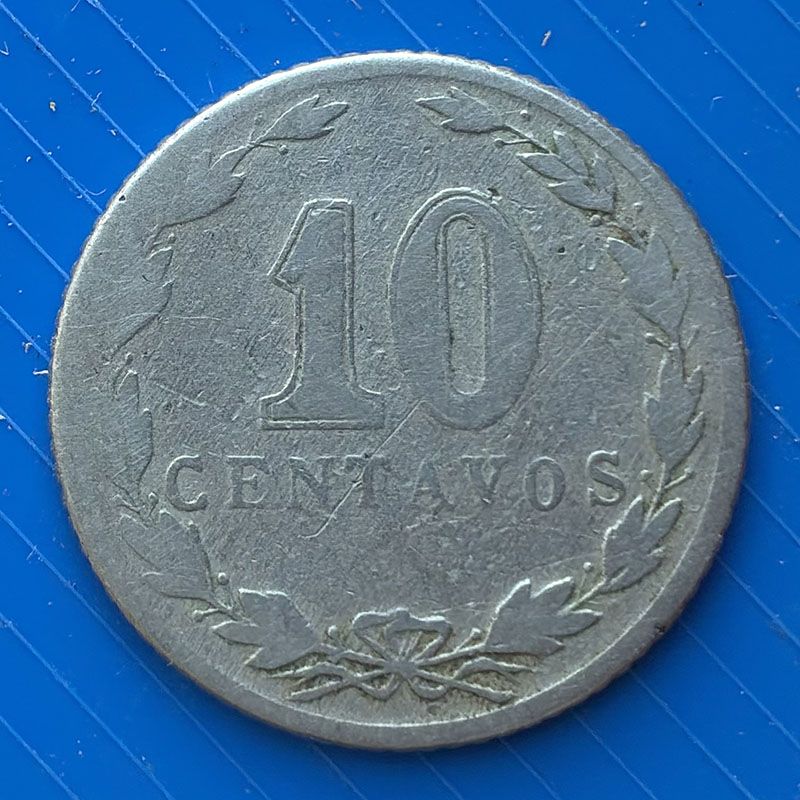 Argentina - Coin 10 cents Mon. Nac. 1920
