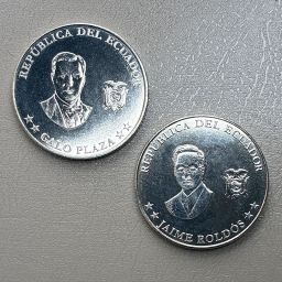 Ecuador - 2 Coins lot 10 cents 2023