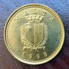 Malta - Moneda 1 centavo 1998