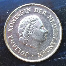 Netherlands - Coin 25 cents 1972