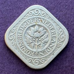 Países Bajos - Moneda 5 centavos 1923