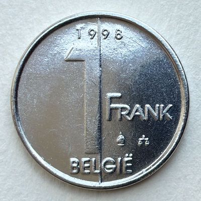 Belgium - Coin 1 Franc 1998...
