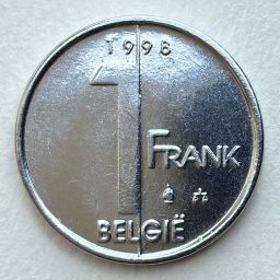 Bélgica - Moneda 1 Franco 1998 (en holandés)